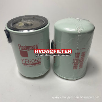 Replace Fleetguard Oil Filter Element Construction Machinery Equipment Parts FF5052 Diesel Filter